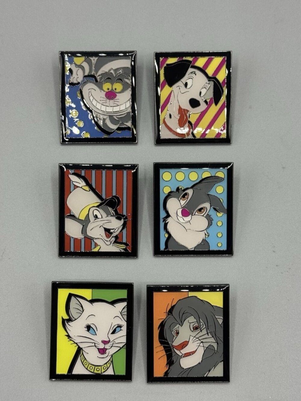 Loungefly Disney Pop Art Frame Blind Box Enamel Pin FULL SET OF 6 New Open Box